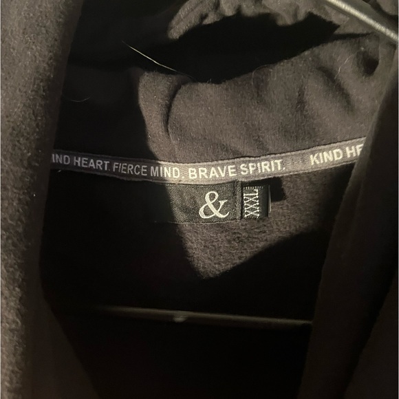 Cowl multicolor sweatshirt - Picture 5 of 6